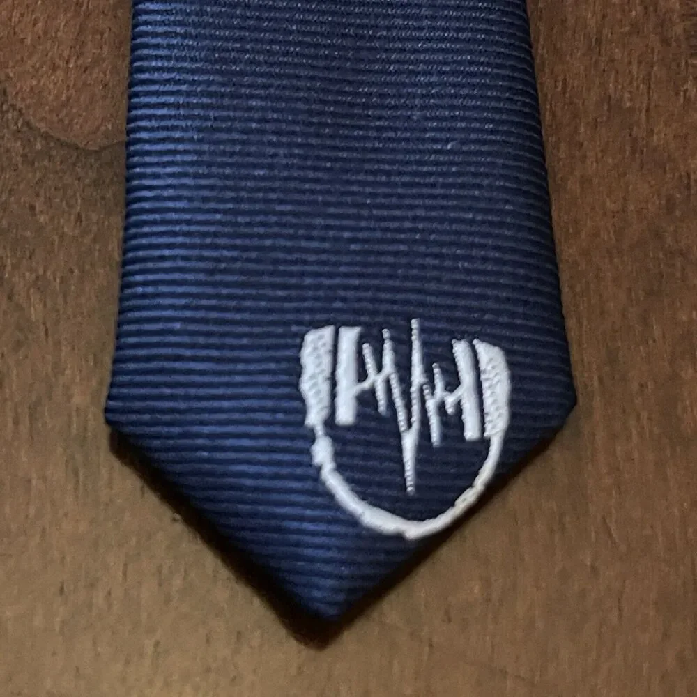 Old Navy Blue 100% Polyester Men’s Neck Tie Made In China